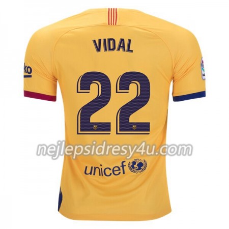 Fotbalové dres FC Barcelona Arturo Vidal 22 Venkovní 2019/20